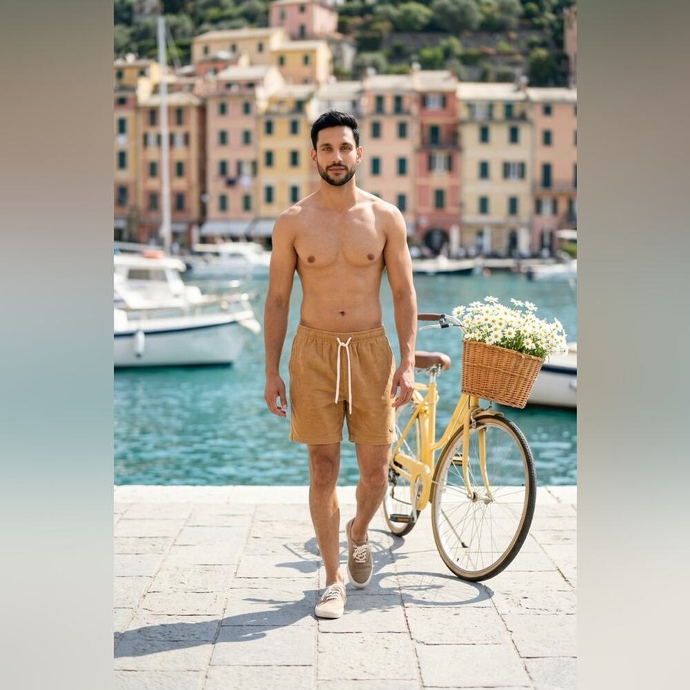 Simply Southern Corduroy Shorts Men’s brown.